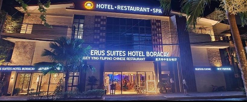 Erus Suites Hotel Boracay Manoc-Manoc Exteriör bild