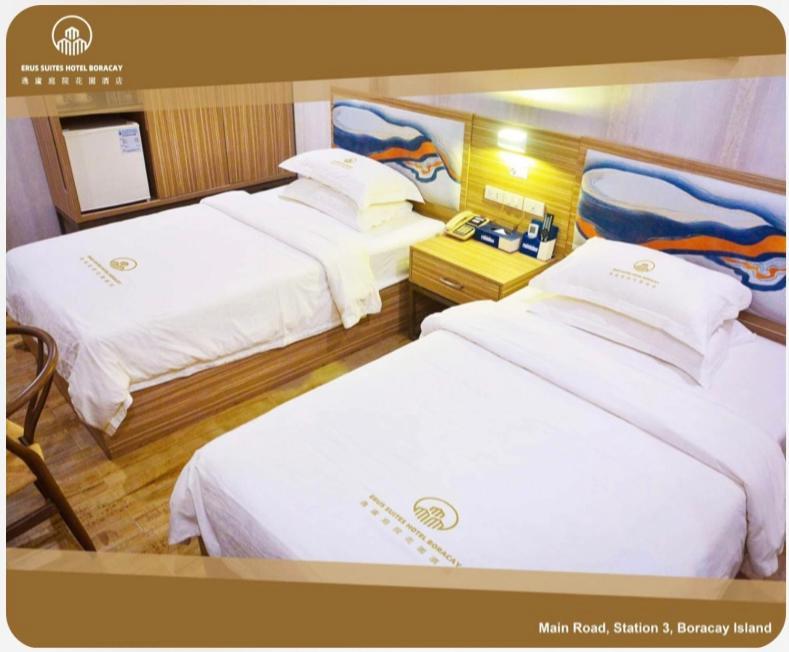 Erus Suites Hotel Boracay Manoc-Manoc Exteriör bild